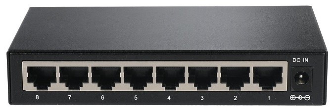 WI-SG108 сетевой коммутатор Wi-Tek  12V