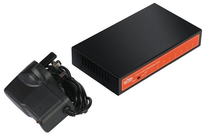 WI-SG108 сетевой коммутатор Wi-Tek  12V