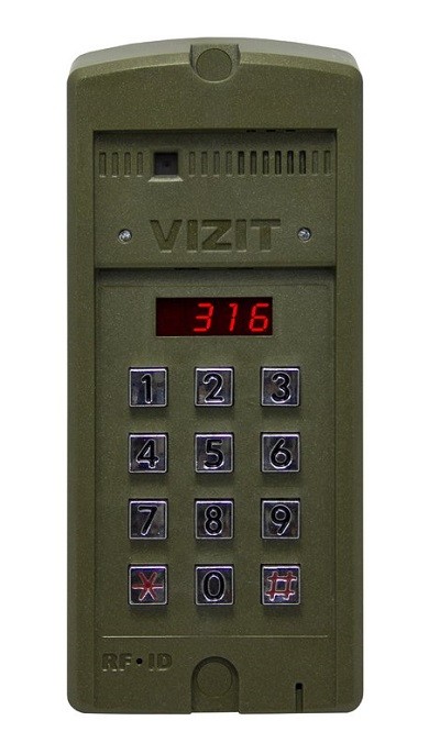 БВД-316F вызывная панель аудиодомофона