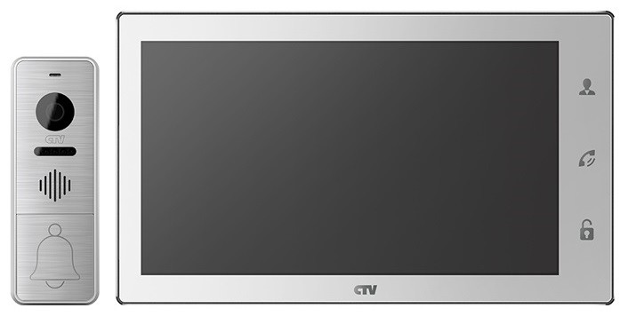 CTV-DP4102FHD W комплект  видеодомофона  формата AHD