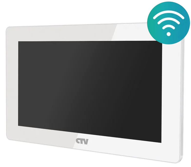 CTV-M5701 W видеодомофон с Wi-Fi белый