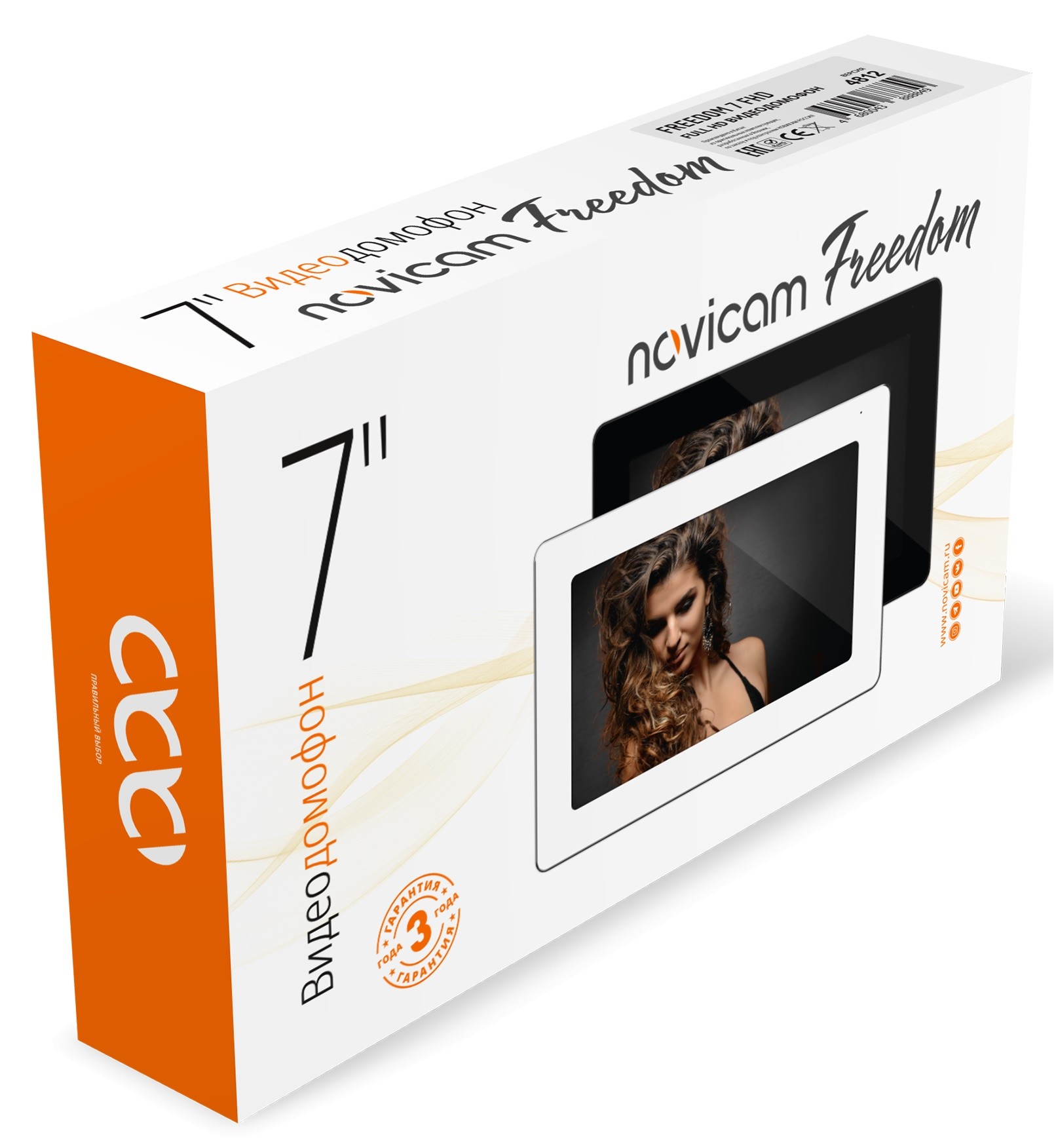 FREEDOM 7 FHD (ver. 4812) NOVIcam видеодомофон Full HD