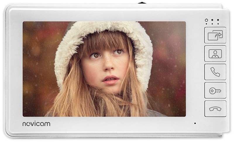 SMILE 7 HD KIT (ver.4807) NOVIcam комплект видеодомофона 7'' c вызывной панелью