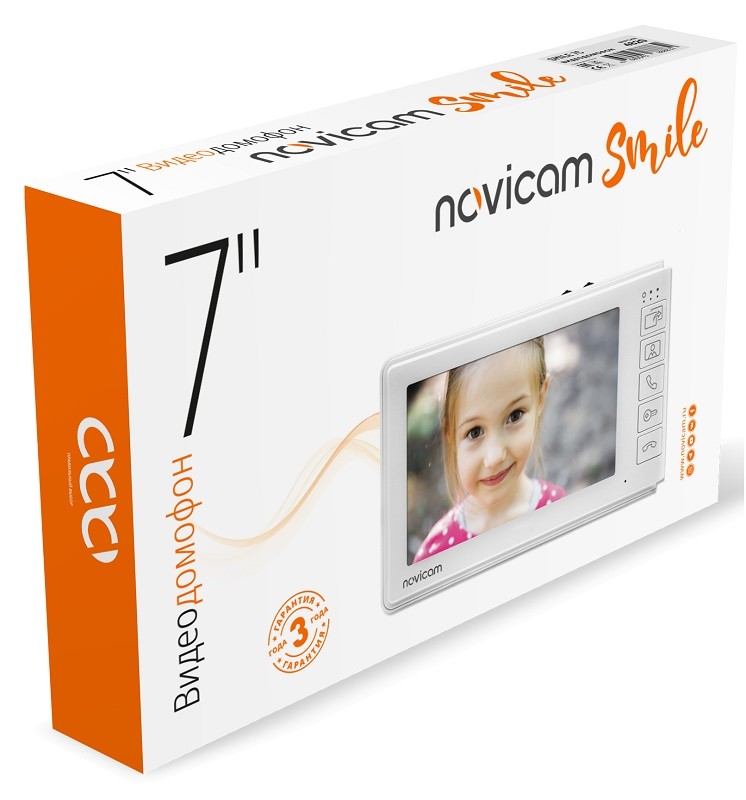 SMILE 7C (ver.4820) NOVIcam аналоговый видеодомофон