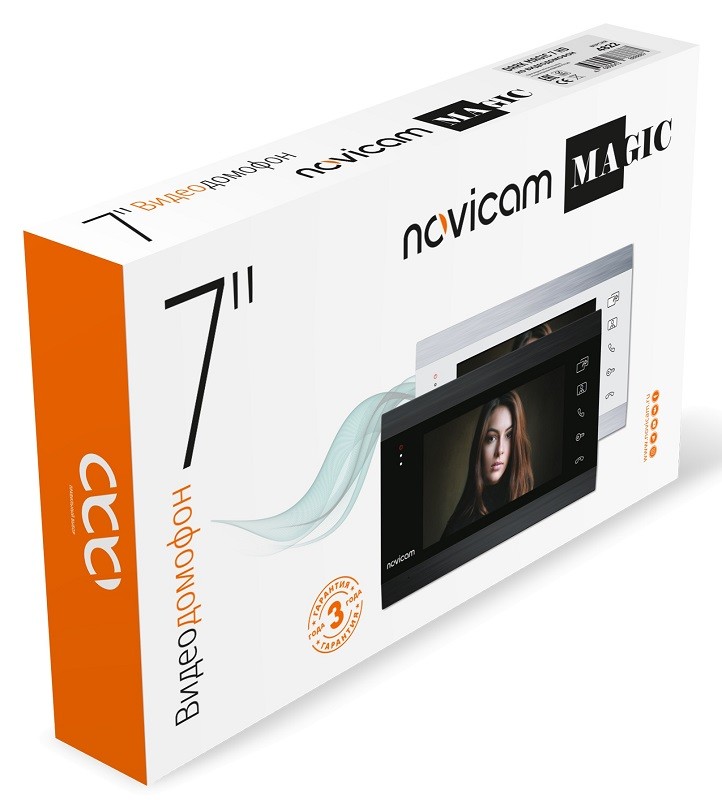 WHITE MAGIC 7 HD (ver.4821) NOVIcam видеодомофон