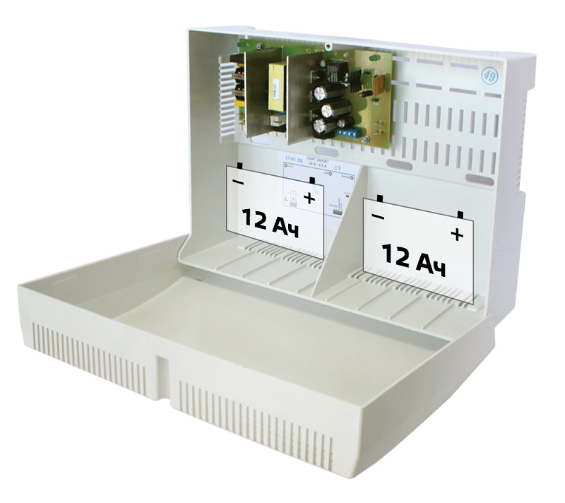 СКАТ-2400М источник вторичного электропитания резервированный