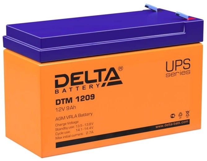 Аккумулятор Delta DTM 1209
