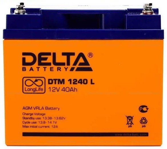 Аккумулятор Delta DTM 1240L