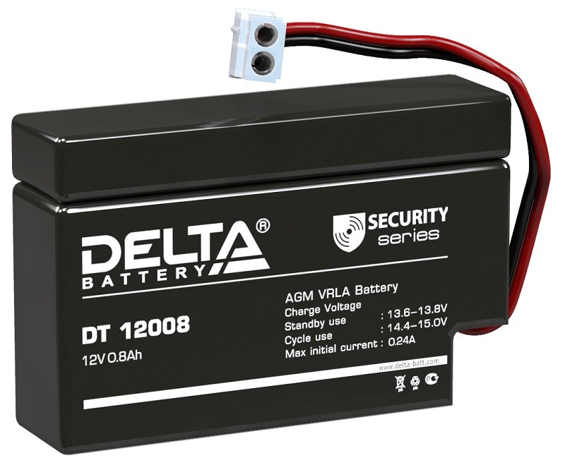 Аккумулятор DT 12008 (Т9) Delta