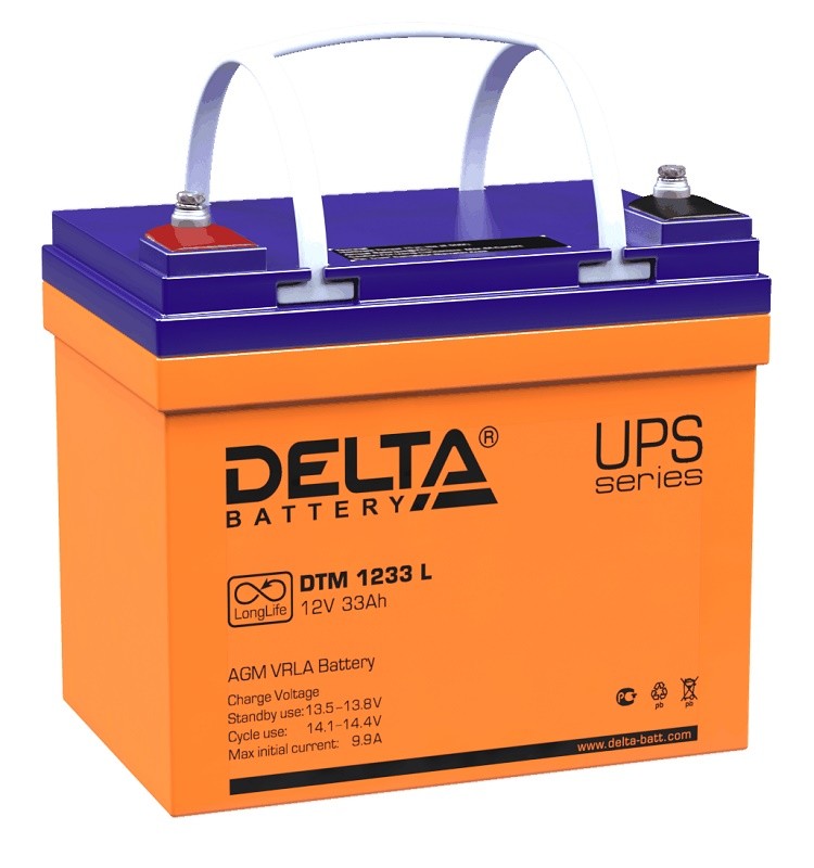 Аккумулятор DTM 1233 L Delta