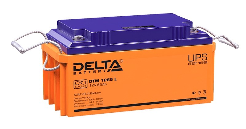 Аккумулятор DTM 1265 L Delta