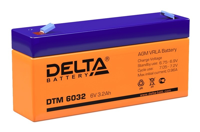 Аккумулятор DTM 6032 Delta