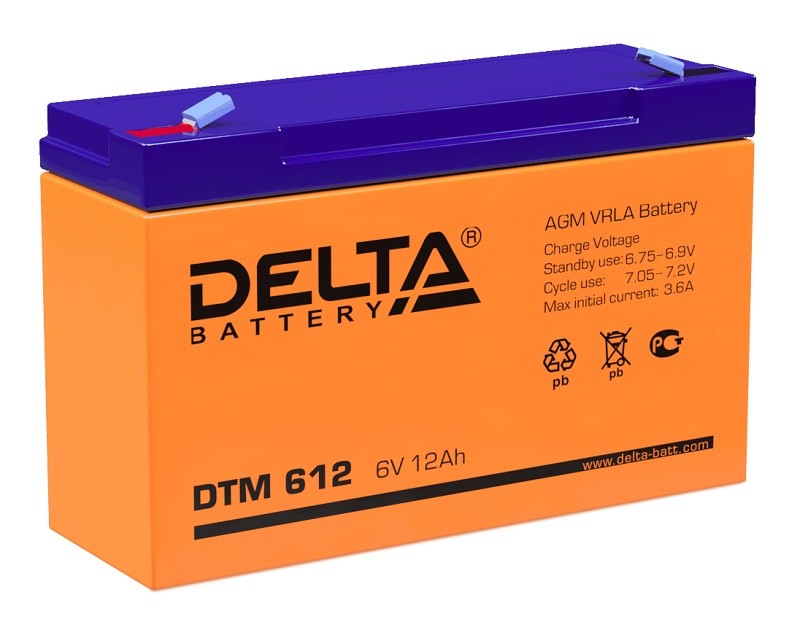 Аккумулятор DTM 612 Delta