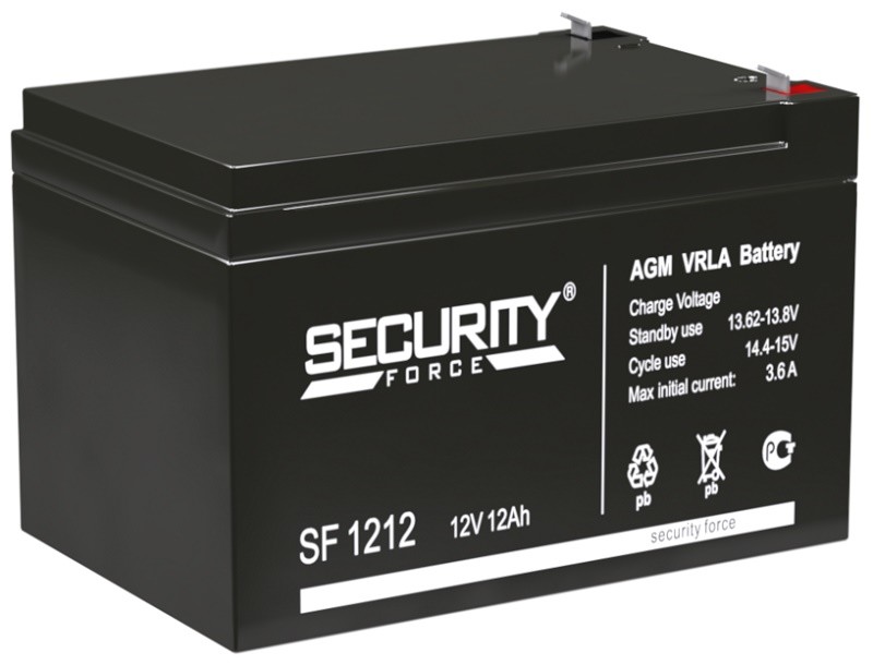 Аккумулятор SF 1212 Security Force
