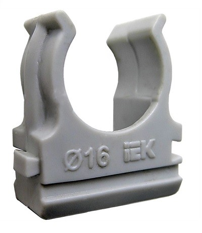 CF16 держатель для труб  диаметр 16мм (100шт/упак)