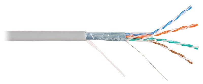 NKL 4200A-GY кабель NIKOLAN F/UTP 4 пары