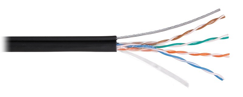 NKL 4805B-BK кабель NIKOLAN U/UTP 4 пары