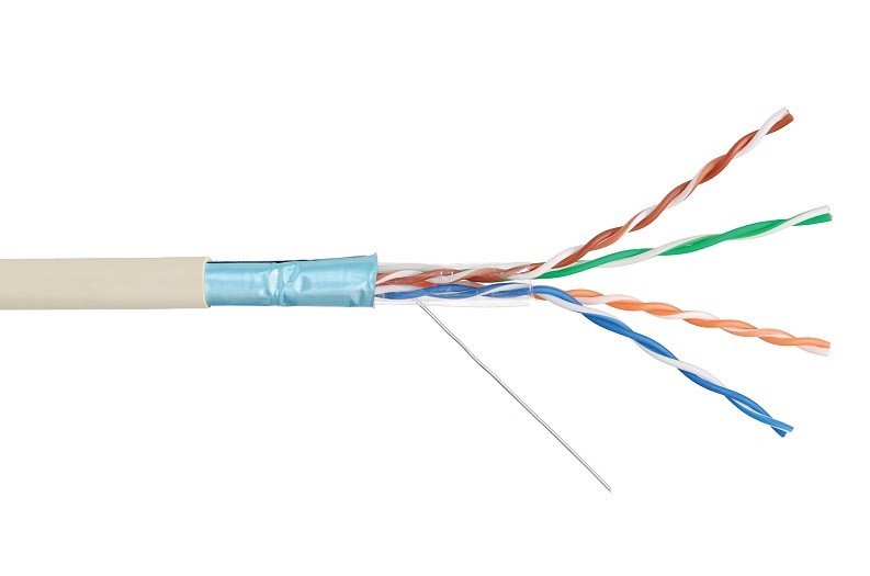 NKL 9200A-IY кабель NIKOLAN F/UTP 4 пары, Кат.5e, внутренний