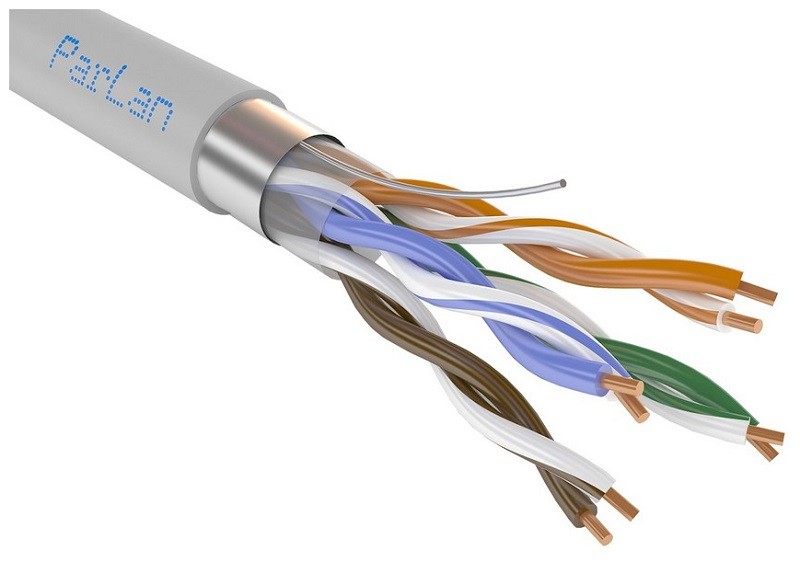 ParLan F/UTP Cat5e PVC 4х2х0,52 кабель «витая пара» для СКС и IP-сетей