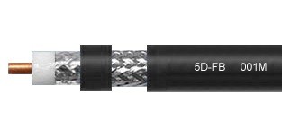 5D-FB PVC коаксиальный кабель