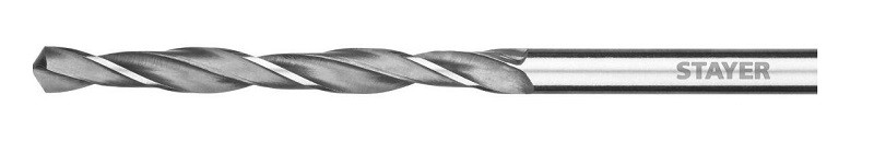 Сверло по металлу, быстрорежущая сталь, 4,0х75х43 мм. STAYER "PROFESSIONAL" (арт.29602-4)