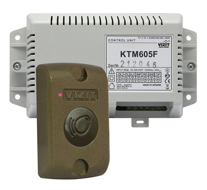 KTM605F VIZIT контроллер ключей RF