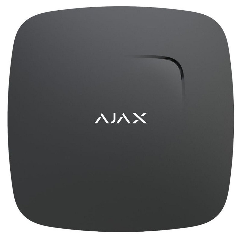 Ajax FireProtect Plus (black) извещатель пожарный дымо-тепловой радиоканальный с встроенной сиреной