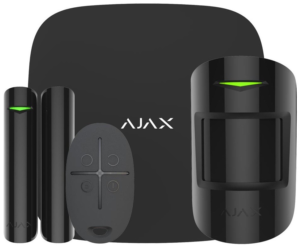 Ajax HubrKit 2 черный комплект охранной сигнализации