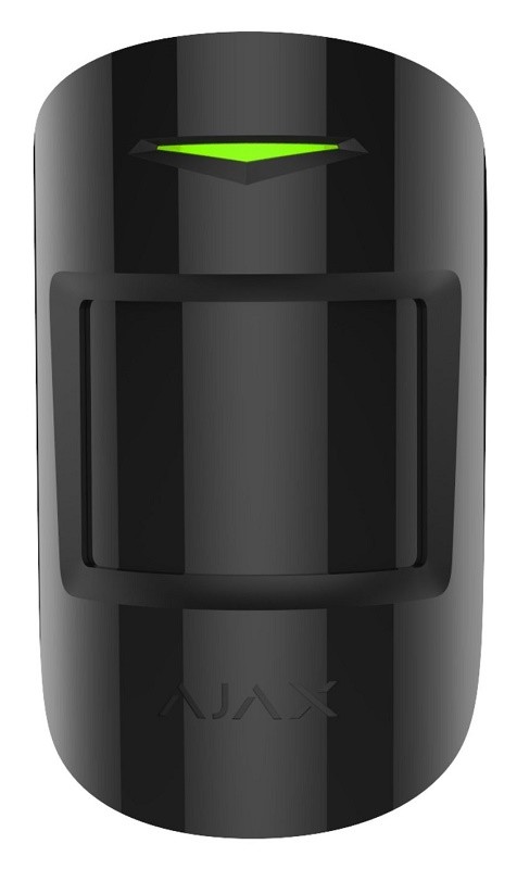 Ajax MotionProtect Plus black беспроводной датчик движения с микроволновым сенсором