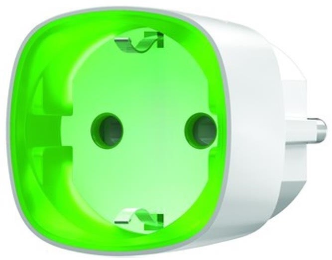 Ajax Socket (белый) радиоуправляемая умная розетка со счетчиком энергопотребления
