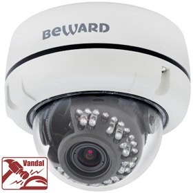 B1510DV уличная купольная IP-камера видеонаблюдения Beward