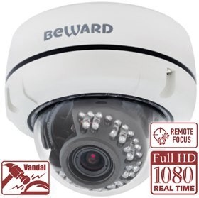 B2520DVZ IP камера уличная купольная Beward