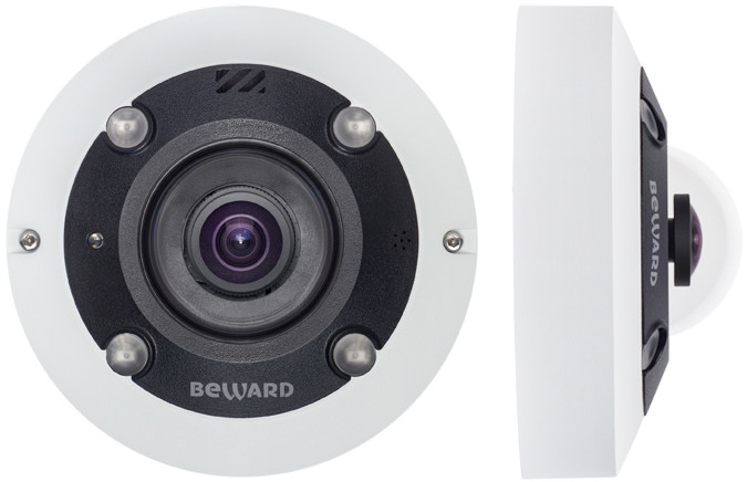 BD3990FL2 внутренняя купольная панорамная IP-камера видеонаблюдения со встроенным микрофоном Beward