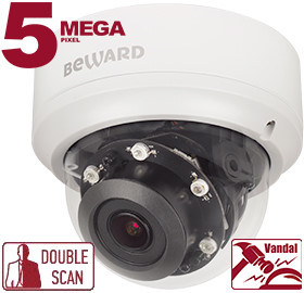 BD4780DV уличная купольная IP-камера видеонаблюдения Beward