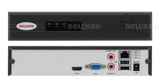 BK0104H2 IP-видеорегистратор 4-х канальный Beward