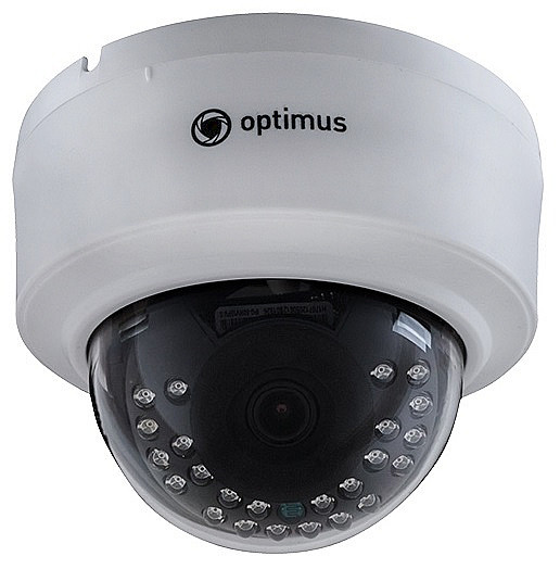 IP-E022.1(2.8)P_V.4 внутренняя купольная IP-камера видеонаблюдения Optimus