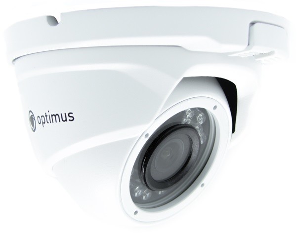 IP-E042.1(2.8)P_V.4 уличная купольная IP-камера видеонаблюдения Optimus