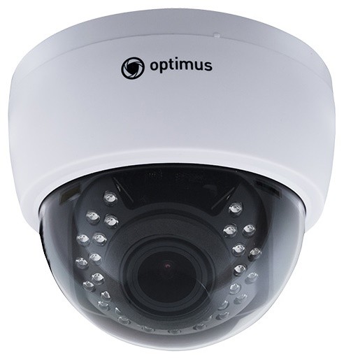 IP-H022.1(2.8)W внутренняя купольная IP-камера видеонаблюдения Optimus с Wi-Fi