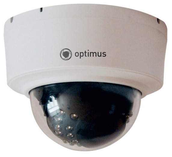 IP-S022.1(2.8)MP внутренняя IP-камера видеонаблюдения Optimus встроенный микрофон