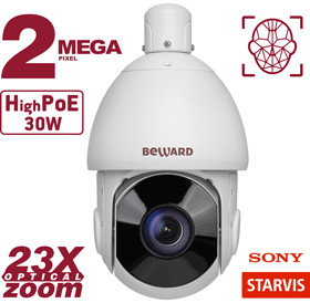 SV2017-R23 уличная купольно-поворотная IP-камера видеонаблюдения Beward