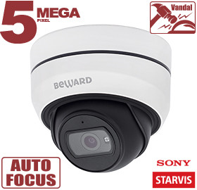 SV3210DBZ  уличная купольная IP-камера видеонаблюдения со встроенным микрофоном Beward