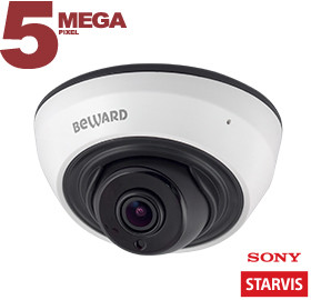 SV3210DR (2,8 мм) внутренняя купольная IP-камера видеонаблюдения со встроенным микрофоном Beward
